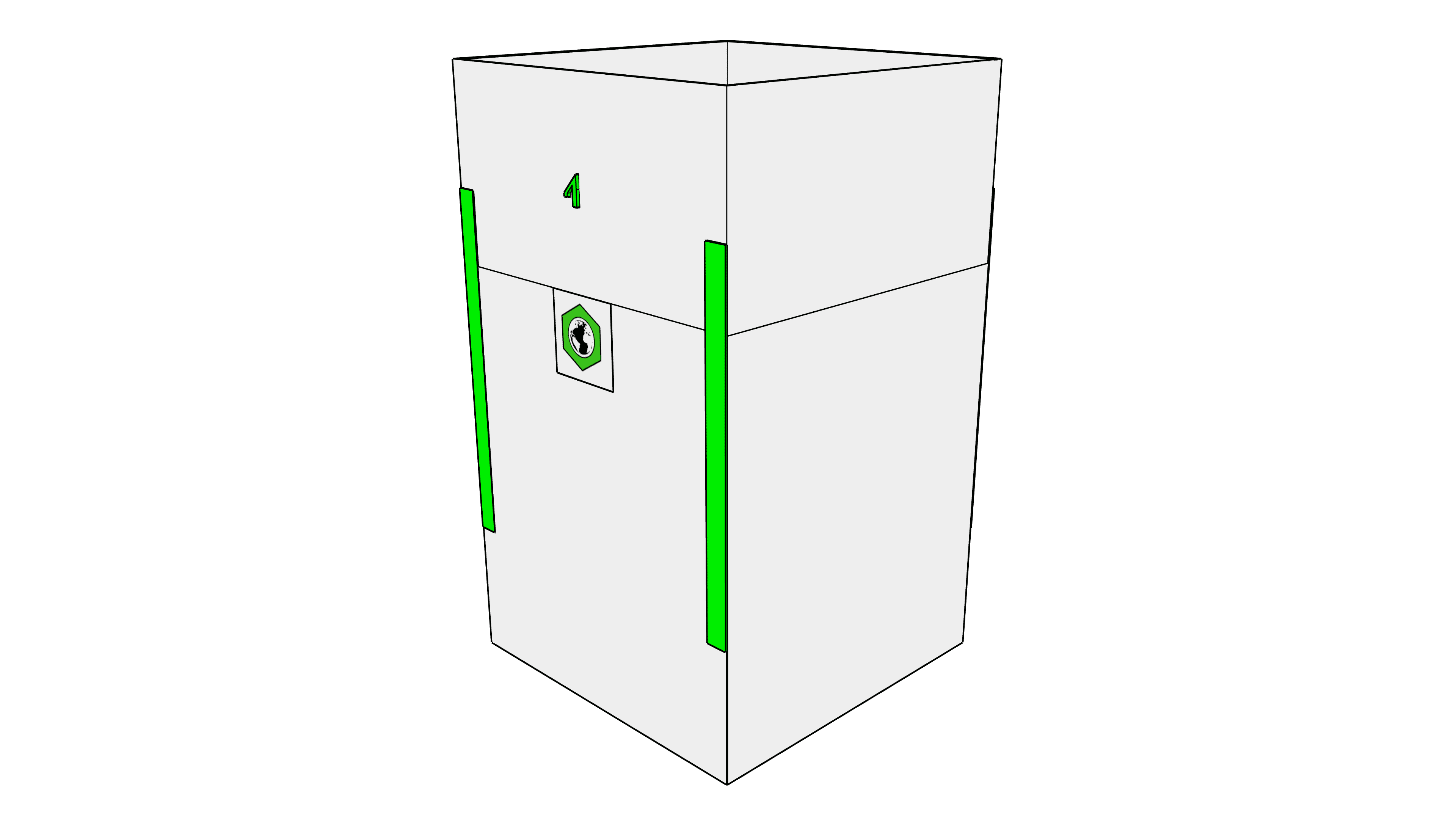 Big Bag 100x100x200cm, SWL 1000kg, SF:5:1