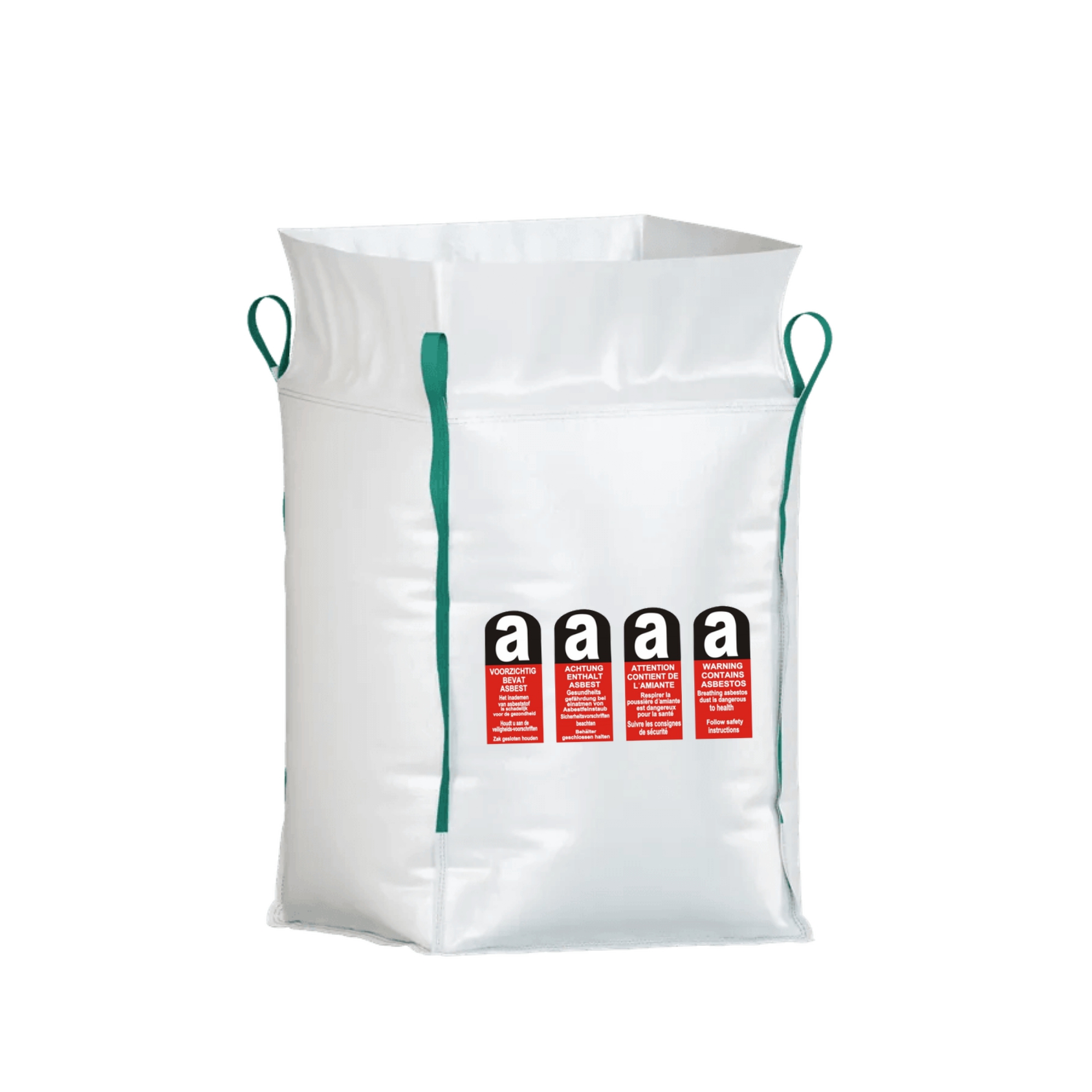 Asbest Big Bag 90x90x110cm, SWL 1000kg, SF:5:1